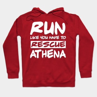 Saint Seiya - Run like you have to rescue Athena (Pegasus no Seiya) Hoodie